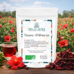 Tisane d'hibiscus Bio