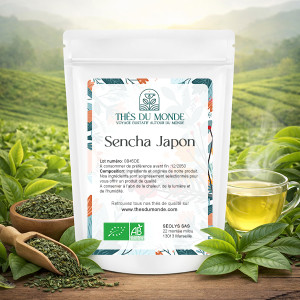 Thé Sencha du Japon Bio