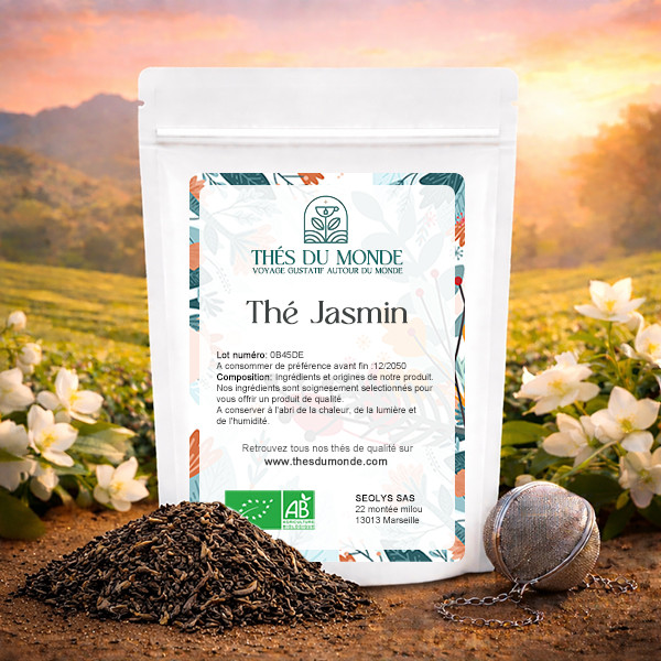 Thé au jasmin bio