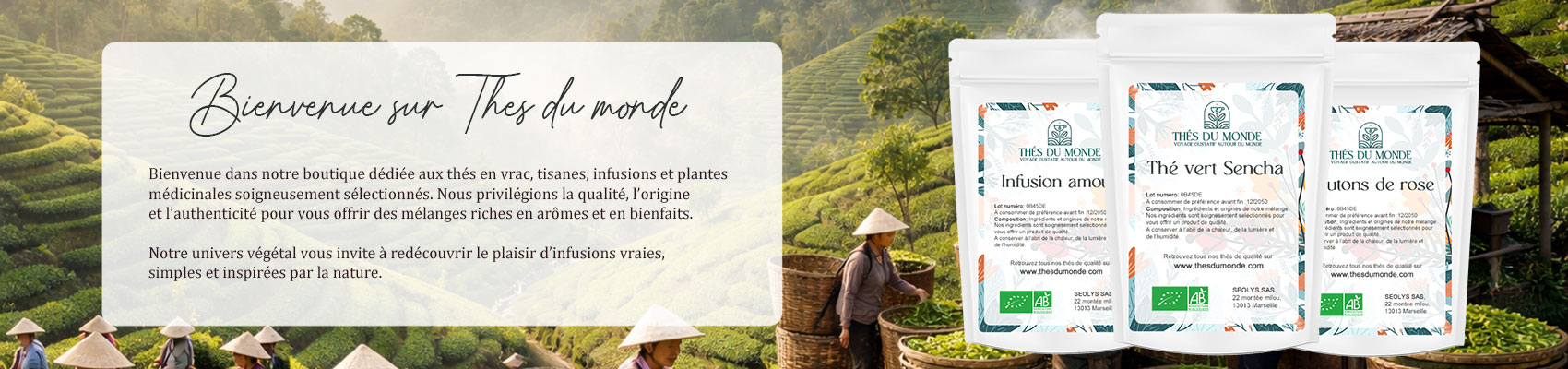 thés du monde